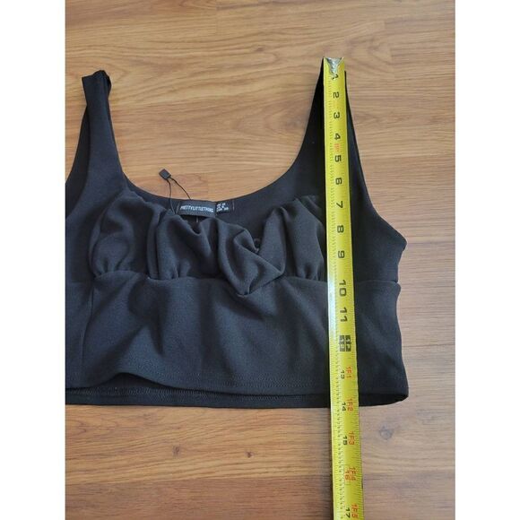 Pretty Little Thing Women's Crop Top Size 6 - Picture 6 of 6